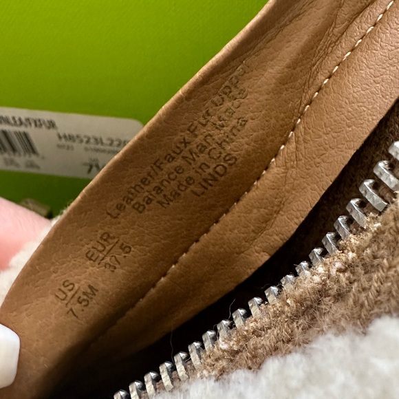 NIB Sam Edelman Linds Platform Boots Brown Zippered Sock Winter Size 7.5 New - Picture 7 of 10